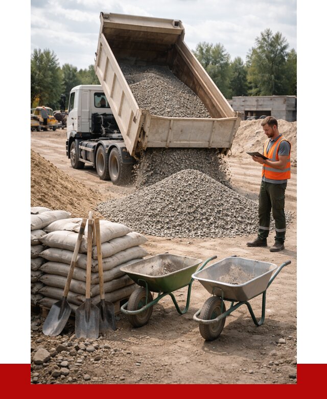 Доставка нерудных материалов в Кулебаках от 1237 руб. | ПРОНЕРУДКлб