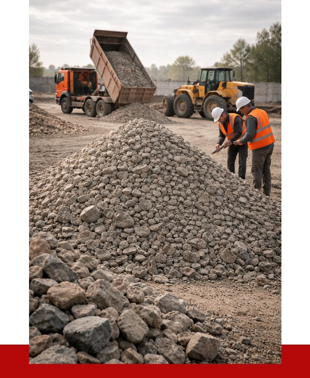 Гранитный щебень фракция 40-70 в Кулебаках от 2577 руб ПРОНЕРУДКлб