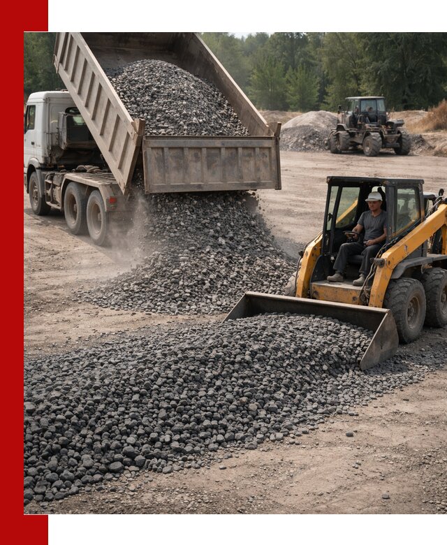 Гранитный щебень фракция 40-70 с доставкой в Кулебаках