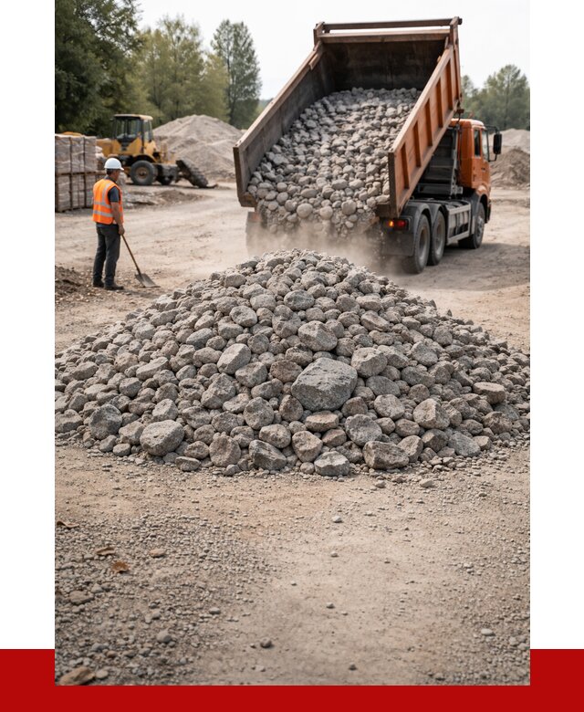 Гранитный щебень фракция 70-150 в Кулебаках от 1700 | ПРОНЕРУДКлб