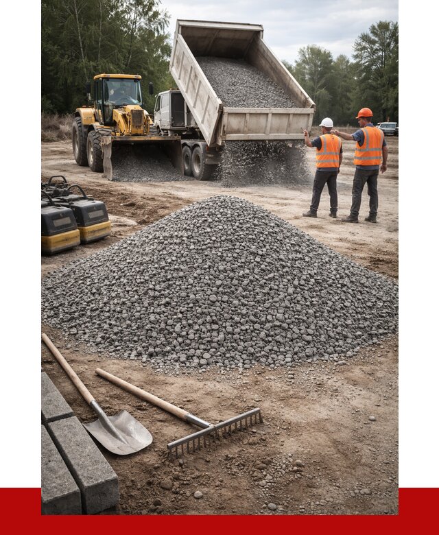 Гравийный щебень купить в Кулебаках от 2267 р. ПРОНЕРУДКлб