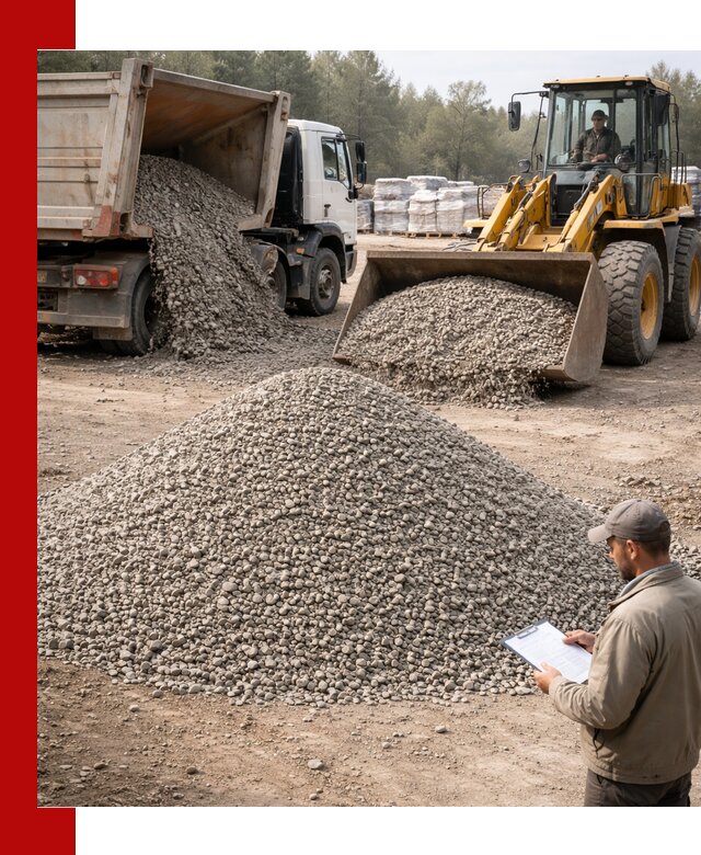 Гравийный щебень фракция 5–10 с доставкой в Кулебаках