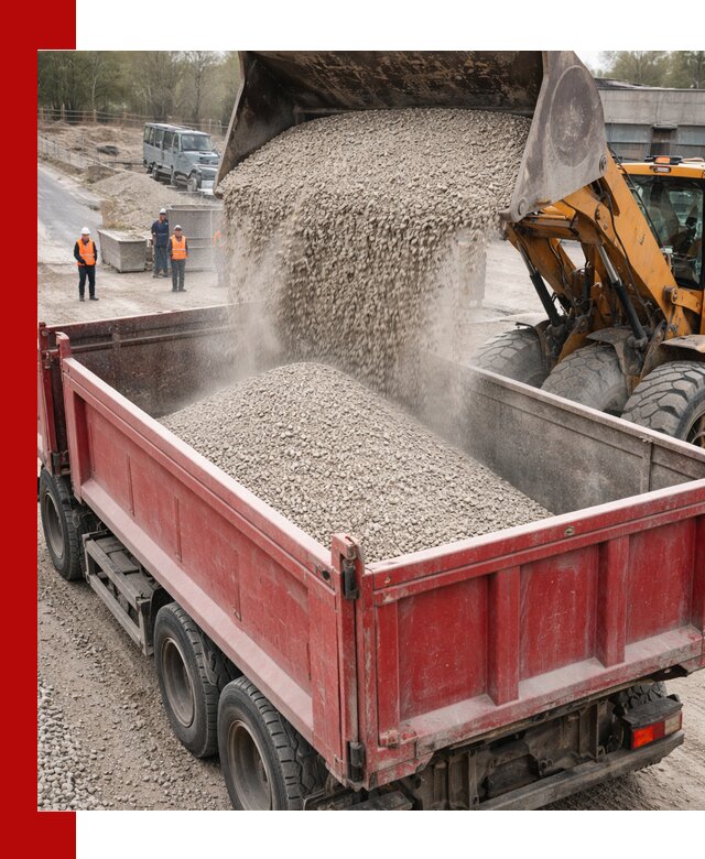 Купить известняковый щебень фракции 0-5 с доставкой в Кулебаках