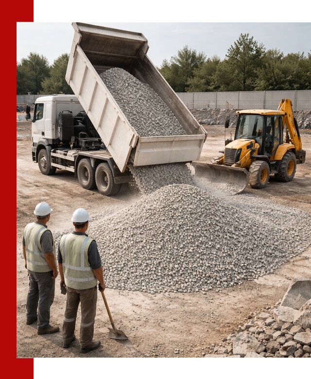 Купить известняковый щебень фракции 5–10 мм с доставкой в Кулебаках