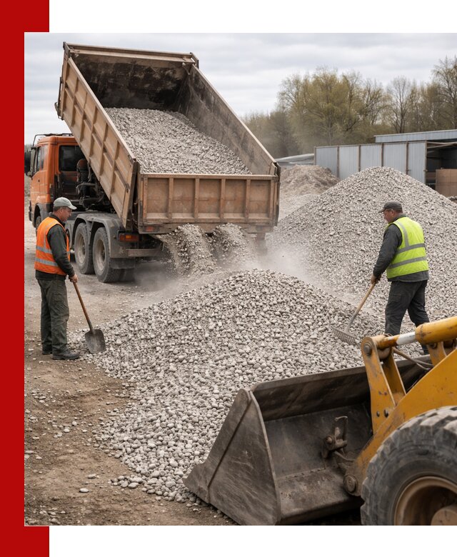 Доломитовый щебень фракции 5-20 с доставкой в Кулебаках
