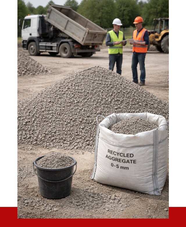 Вторичный щебень фракция 0-5 в Кулебаках от 1649 р. ПРОНЕРУДКлб