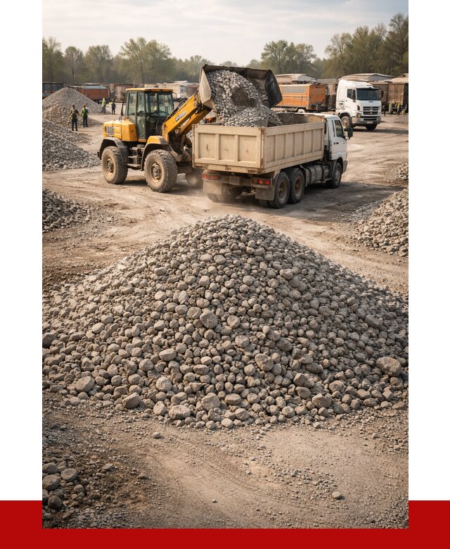 Вторичный щебень фракция 40-70 в Кулебаках от 1793 р, ПРОНЕРУДКлб