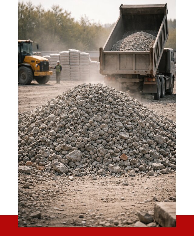 Вторичный щебень фракция 70-150 в Кулебаках от 1443 р. | ПРОНЕРУДКлб