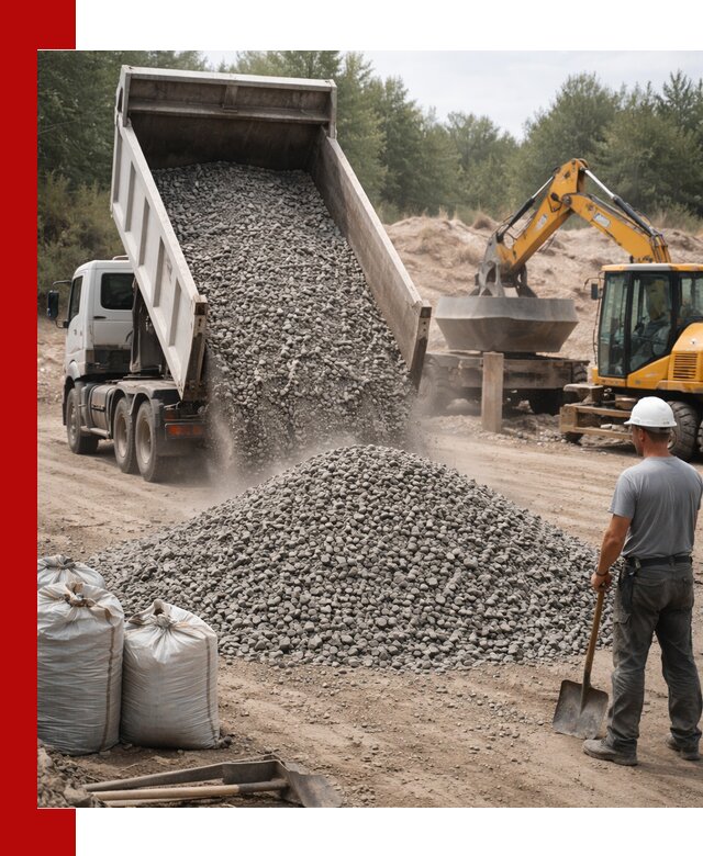 Доставка и продажа бетонного щебня в Кулебаках