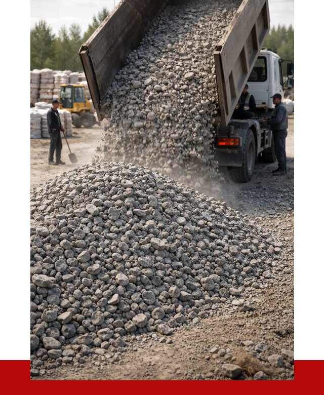 Бетонный щебень фракция 40-70 в Кулебаках от 1855 р. ПРОНЕРУДКлб