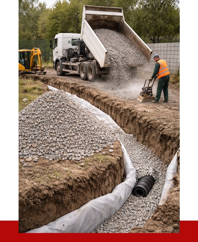 Щебень для дренажа в Кулебаках от 1907 р., ПРОНЕРУДКлб доставка