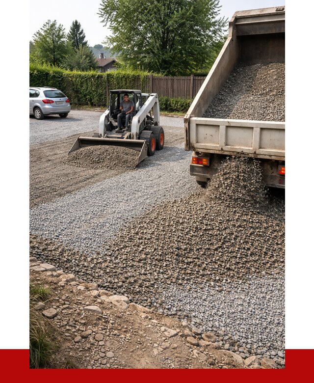 Щебень для парковки в Кулебаках с доставкой от 1237 р.| ПРОНЕРУДКлб