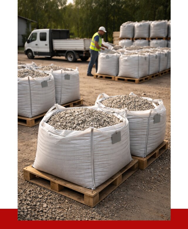 Щебень в мешках с доставкой в Кулебаках от 4329 р. | ПРОНЕРУДКлб