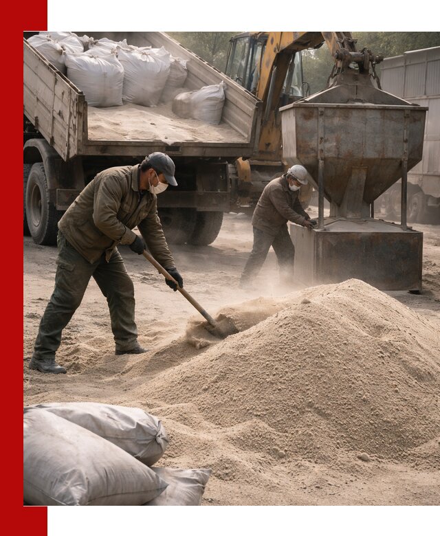 Кварцевый песок для пескоструя в Кулебаках — доставка и качество