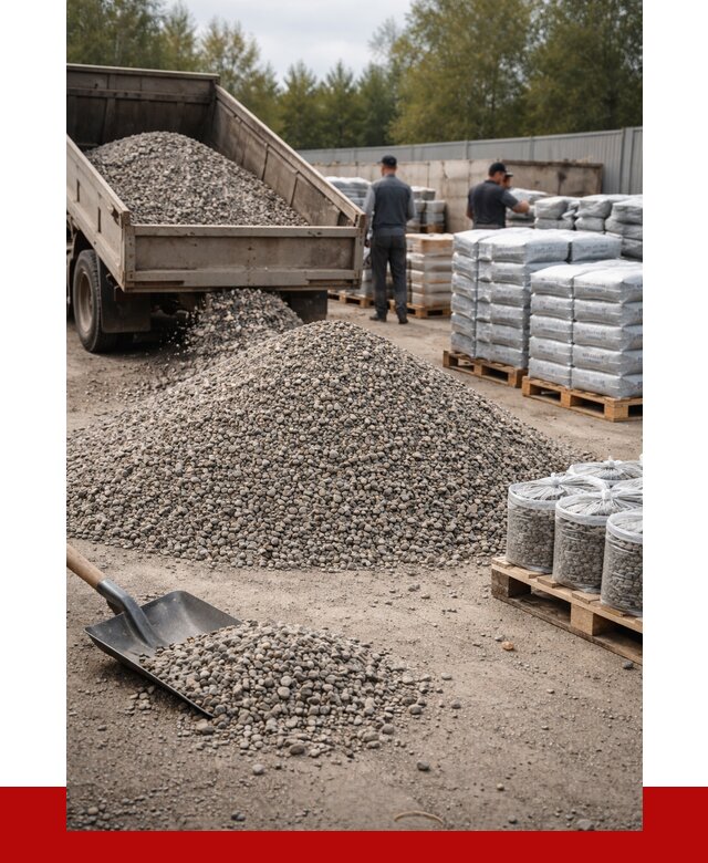 Гравий фракция 5-20 в Кулебаках купить от 2370 р. ПРОНЕРУДКлб