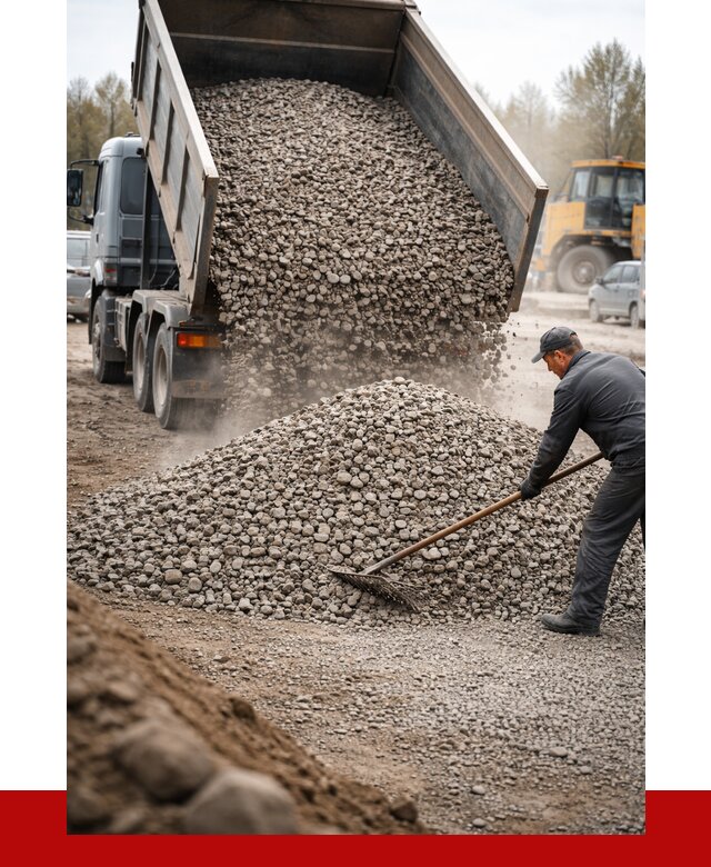 Гравий фракция 20-40 в Кулебаках от 2577 р. доставка | ПРОНЕРУДКлб