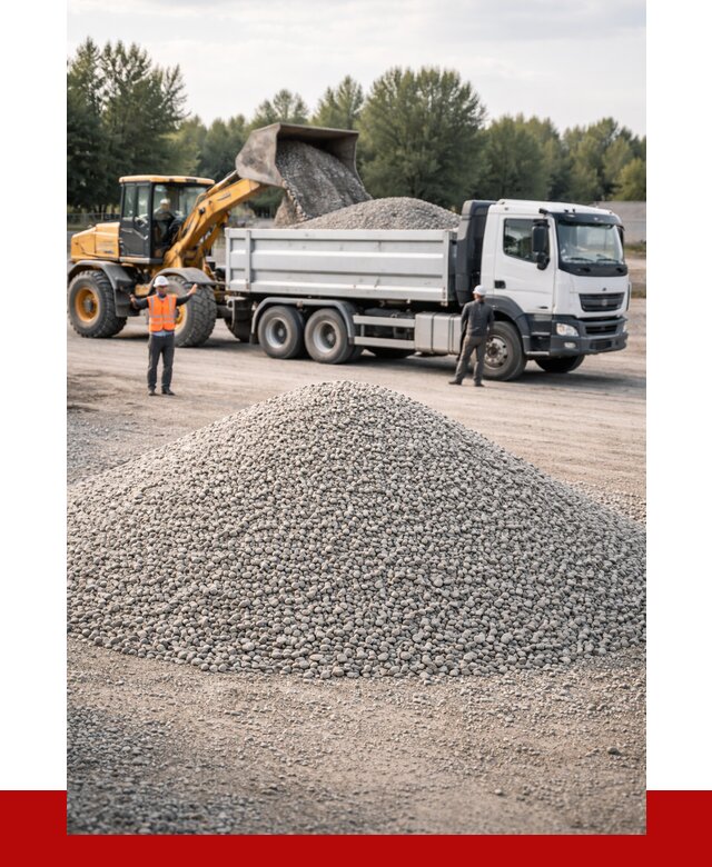 Купить мытый гравий в Кулебаках от 3607 р, доставка ПРОНЕРУДКлб