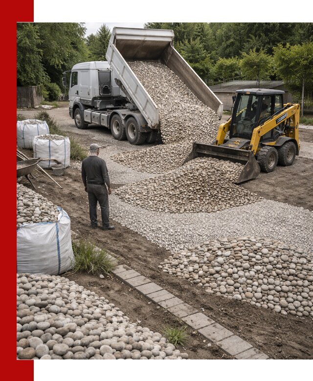 Доставка морской гальки оптом и в розницу в Кулебаках