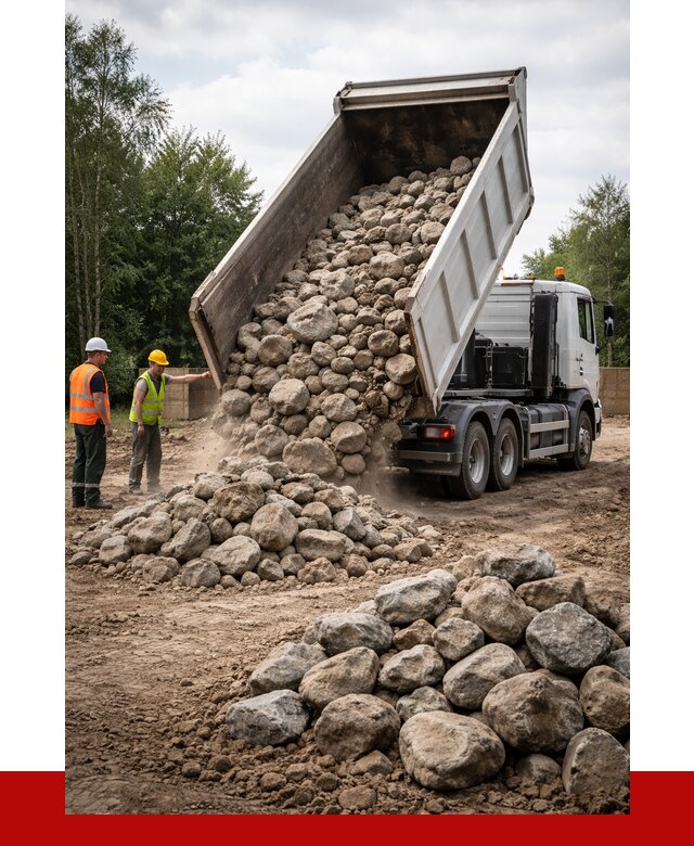 Купить булыжник в Кулебаках с доставкой от 4638 р. за куб | ПРОНЕРУДКлб
