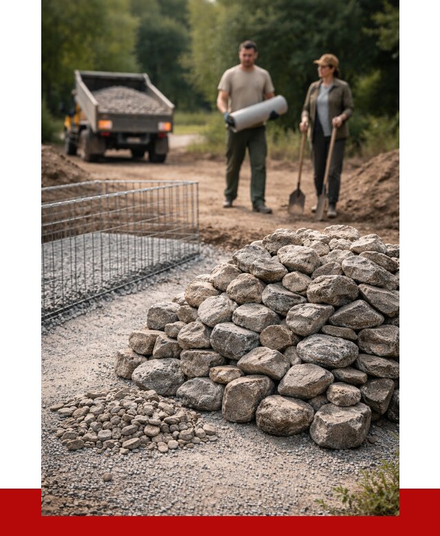 Камень для габионов фракция 100-200 в Кулебаках от 4947 р. | ПРОНЕРУДКлб