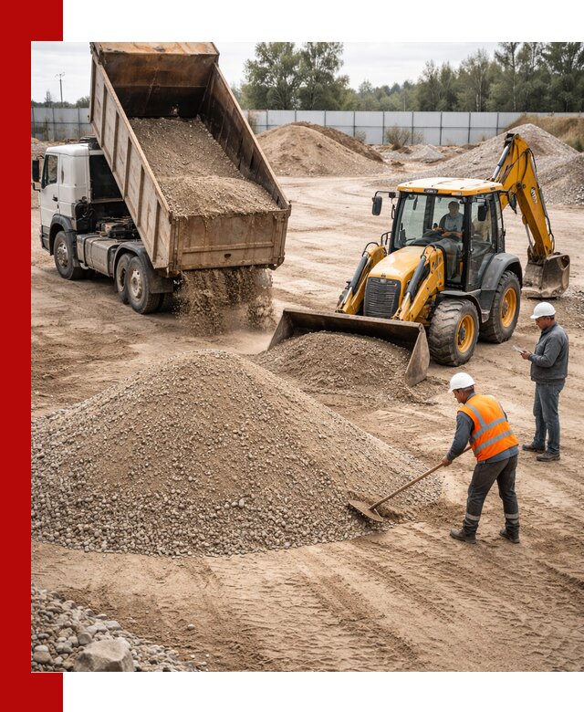 Поставка и доставка ПГС С4 в мешках и самосвалах в Кулебаках