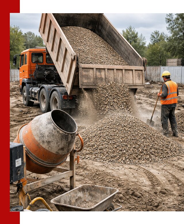 Опгс для бетона с доставкой самосвалом в Кулебаках от производителя