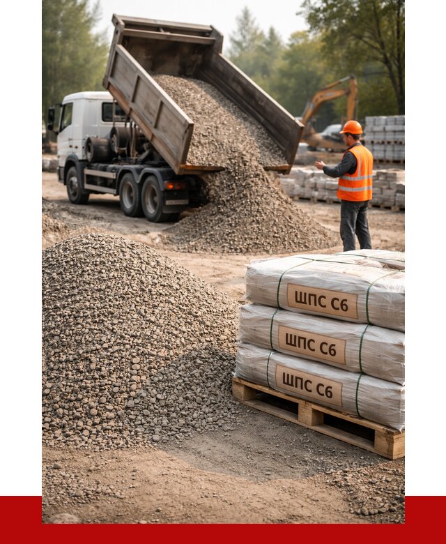 ЩПС С6 в Кулебаках с доставкой от 2267 р. за куб | ПРОНЕРУДКлб