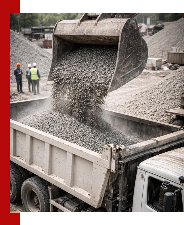 Отсев и крошка для строительства и дорожных работ в Кулебаках