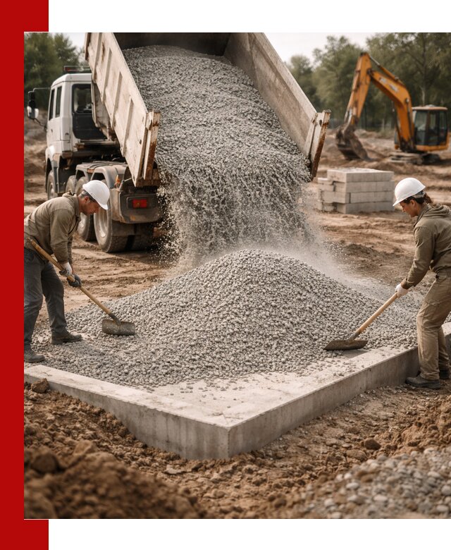 Доставка и продажа отсева для бетона в Кулебаках