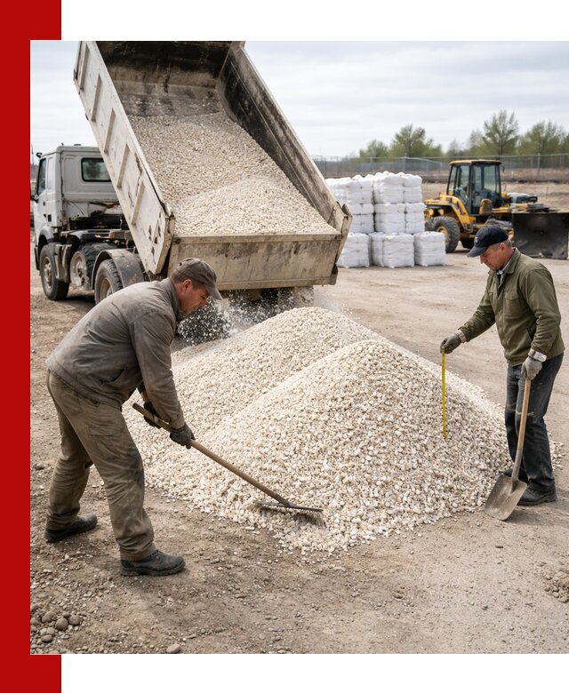 Мраморная крошка с доставкой и разгрузкой в Кулебаках