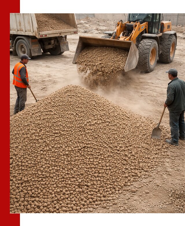 Керамзит фракция 10-20 с доставкой в Кулебаках