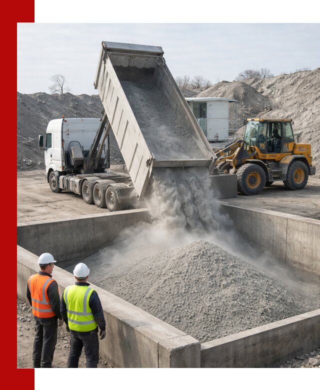 Доставка цемента навалом в Кулебаках крупными партиями