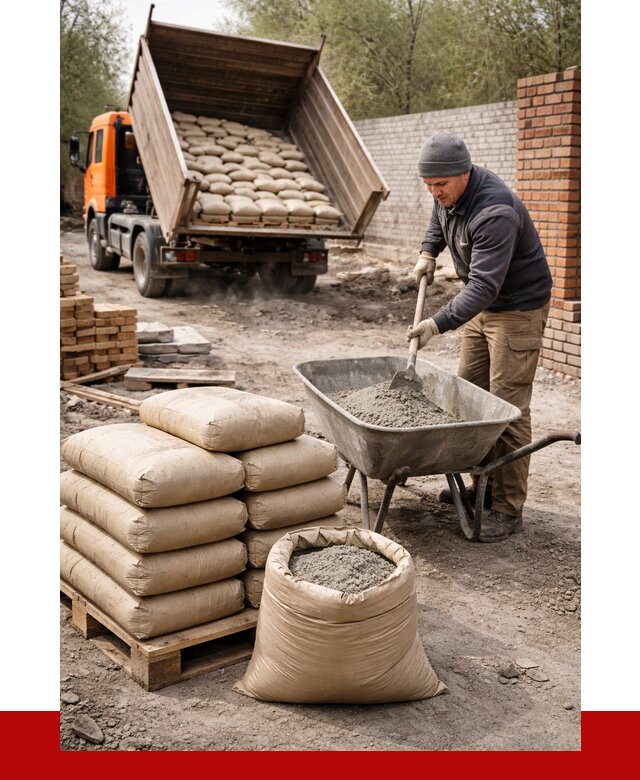 Купить сухую смесь для кладки в Кулебаках от 1237 р. | ПРОНЕРУДКлб