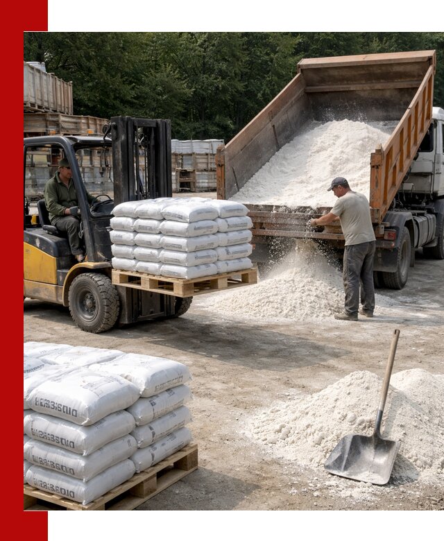 Доставка строительной извести оптом и в розницу в Кулебаках