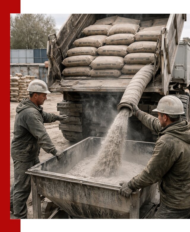 Доставка цемента М400 в Кулебаках оптом и в розницу