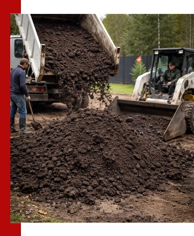 Плодородный грунт с доставкой в Кулебаках для садов и огородов