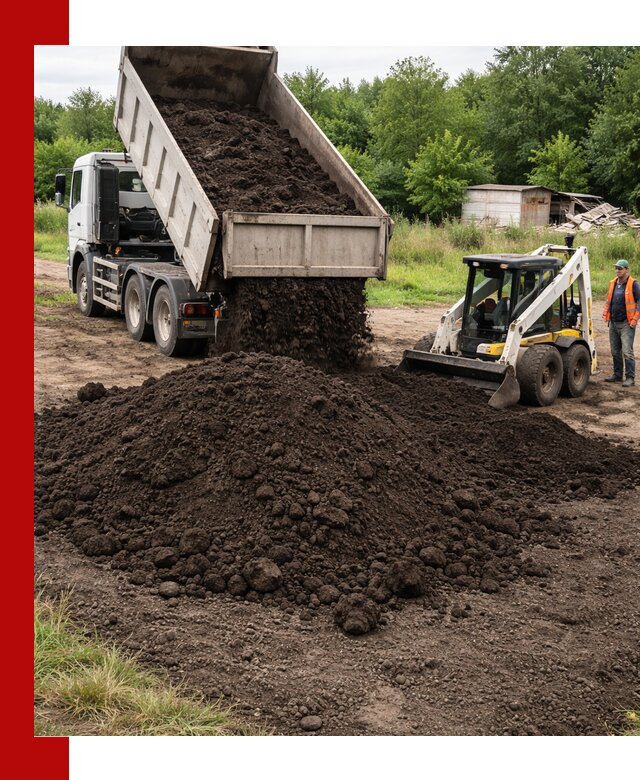 Поставка плодородной земли с доставкой самосвалом в Кулебаках