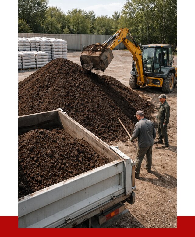 Растительный грунт с доставкой в Кулебаках от 3298 р. | ПРОНЕРУДКлб