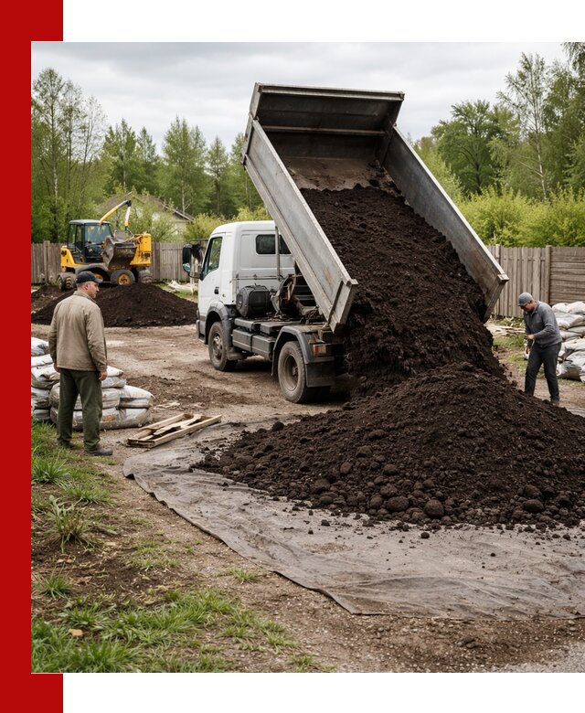 Доставка качественного почвогрунта в Кулебаках оптом и в розницу