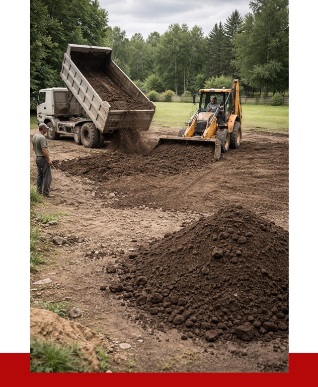 Грунт для выравнивания участка в Кулебаках от 1237 р. | ПРОНЕРУДКлб