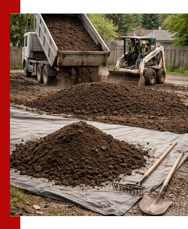 Грунт для отсыпки участка с доставкой в Кулебаках
