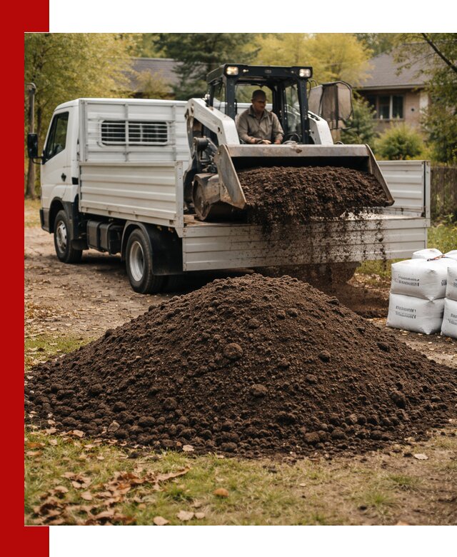 Доставка садовой земли в больших объёмах в Кулебаках