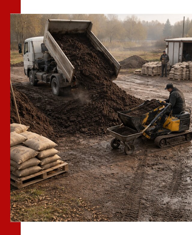 Кислый торф в доставке по выгодным ценам в Кулебаках