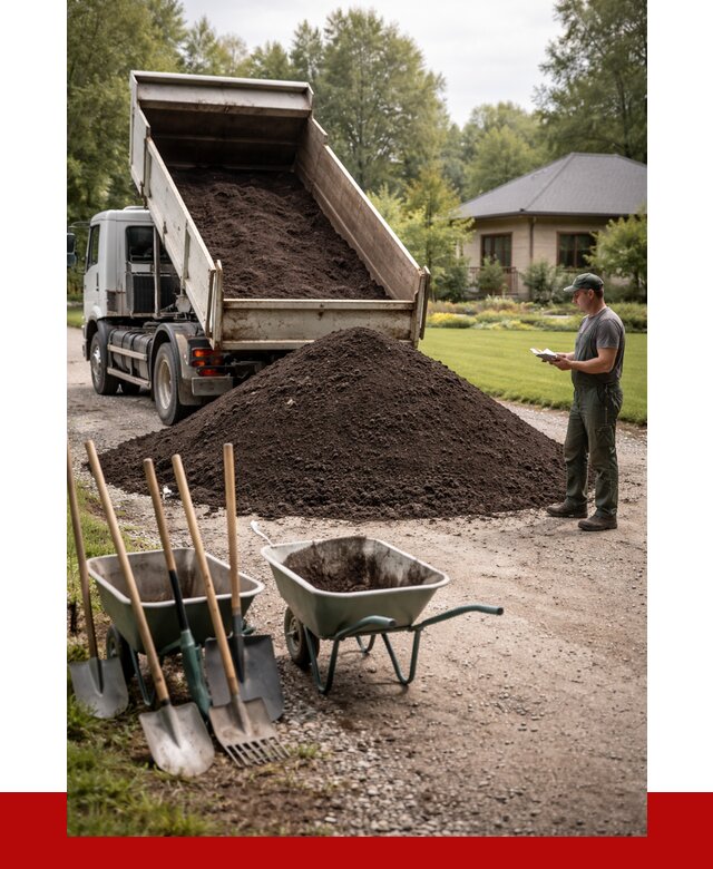 Купить чернозем с доставкой в Кулебаках от 1855 р. | ПРОНЕРУДКлб
