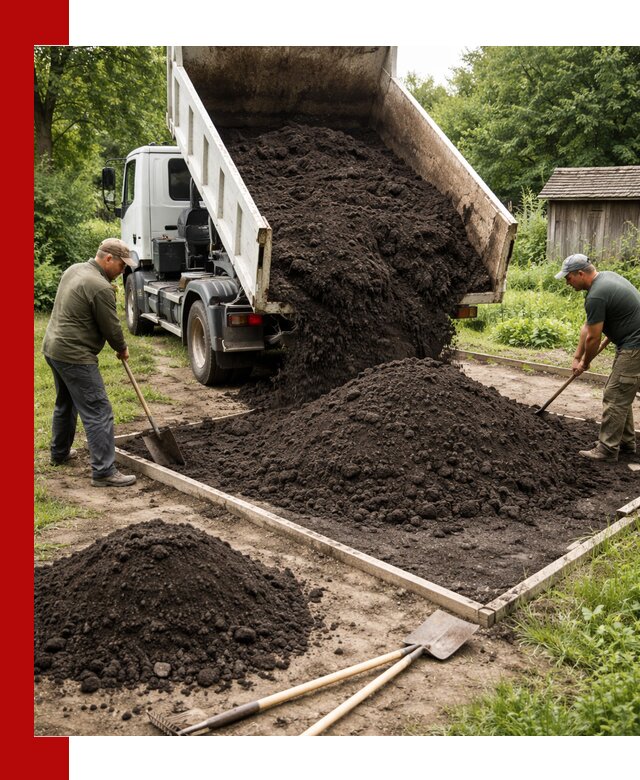 Купить чистый чернозем для огорода с доставкой в Кулебаках