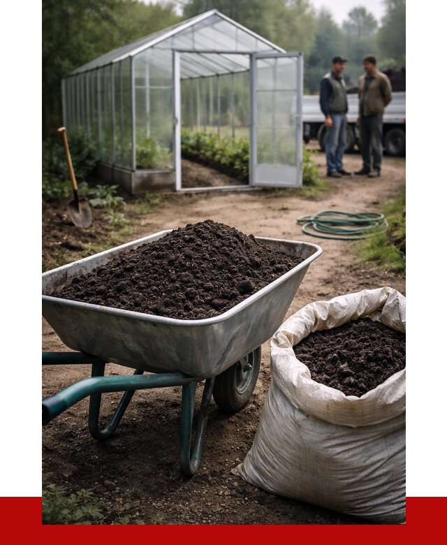 Чернозем для теплицы в Кулебаках с доставкой от 1546 р. | ПРОНЕРУДКлб