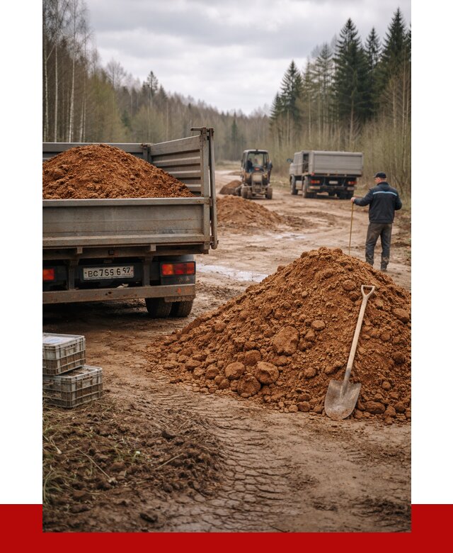 Глина и суглинки в Кулебаках от 4638 р. за куб | ПРОНЕРУДКлб