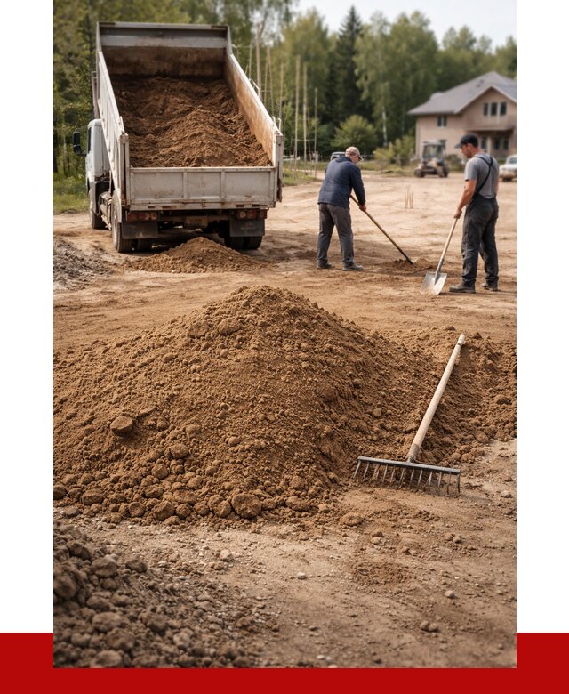 Суглинок для планировки в Кулебаках с доставкой от 4329 р. | ПРОНЕРУДКлб