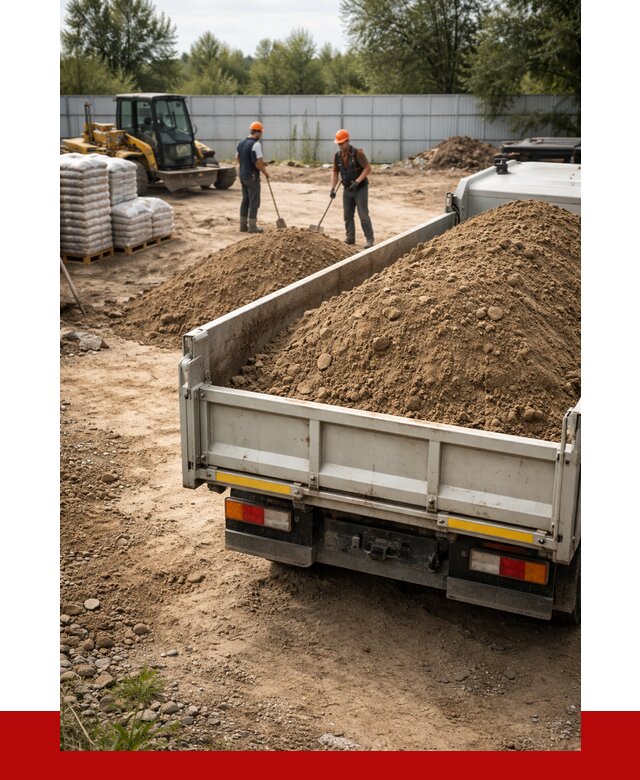 Супесь с доставкой в Кулебаках от 2525 р. за куб | ПРОНЕРУДКлб