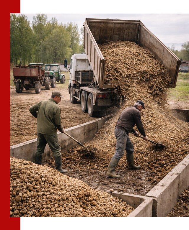 Куриный помет с доставкой в Кулебаках оптом и в розницу